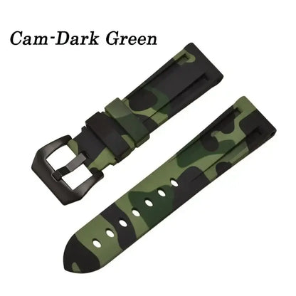 Samsung Galaxy Watch Silicone Band - Soft Waterproof Camo