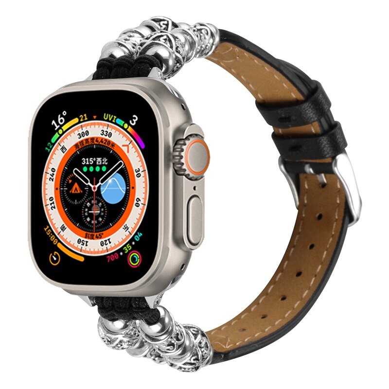 Leather Retro Apple Watch Band Series 11/10/9/8/7/6/5/4/ SE / Ultra 1/2/3