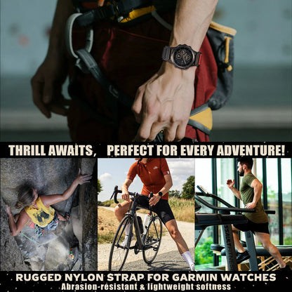 Garmin QuickFit 26mm Nylon Band with Contrast Trim