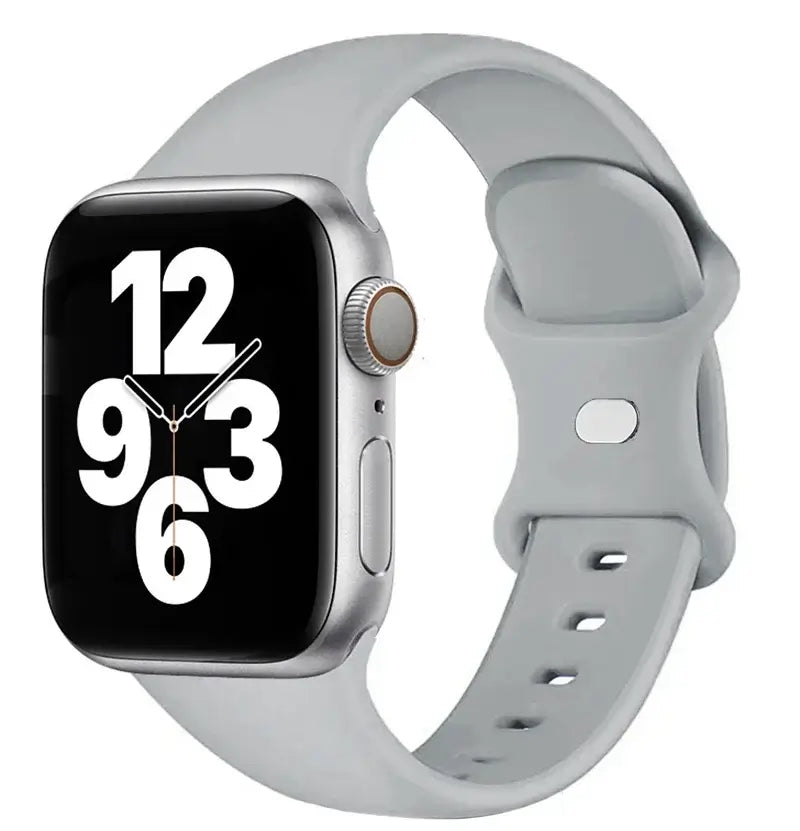 Apple Watch Silicone Band - Soft Waterproof Flexible Strap