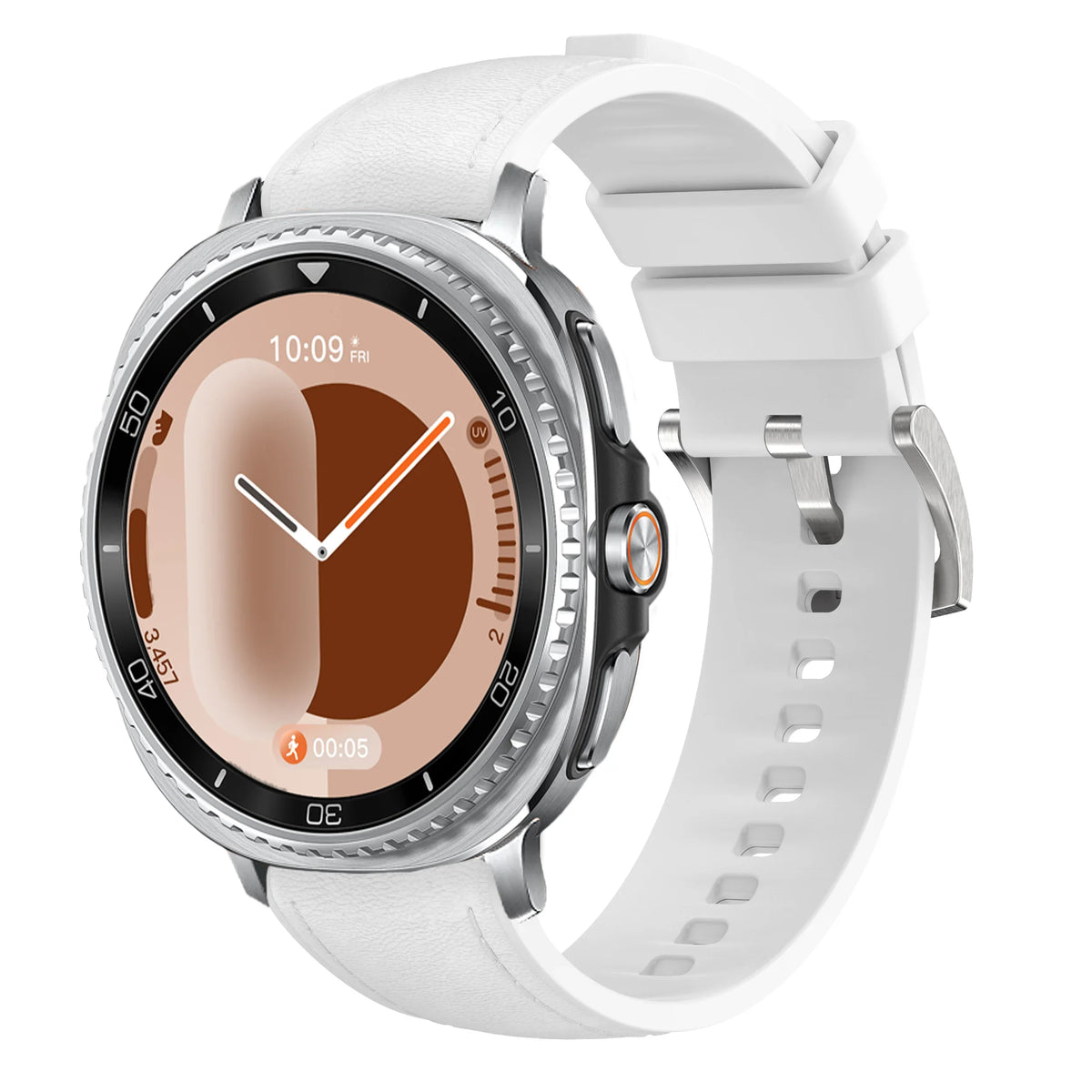Samsung Galaxy Watch8, 8 Classic & 9 Leather & Silicone Hybrid Band