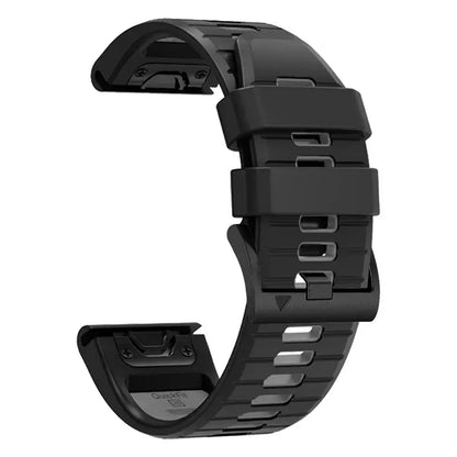 Garmin QuickFit 22/26mm Two-Tone Perforated Silicone Sport Band