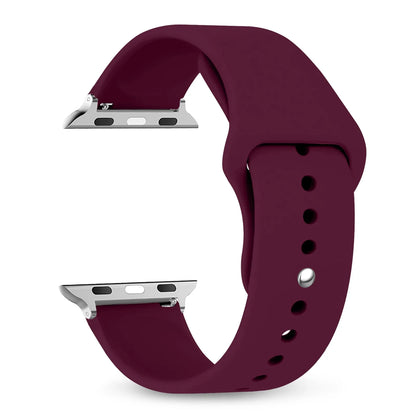 Apple Watch Silicone Strap - Comfortable Waterproof Band
