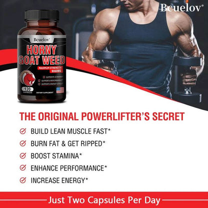 Men's Nutritional Supplements - Support Muscle, Burn Fat, Improve Endurance, Energy and Performance
