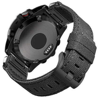 Garmin Rugged Nylon Sport Band - Durable Woven Strap