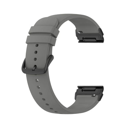 Garmin QuickFit 22/26mm Smooth Silicone Band with Buckle