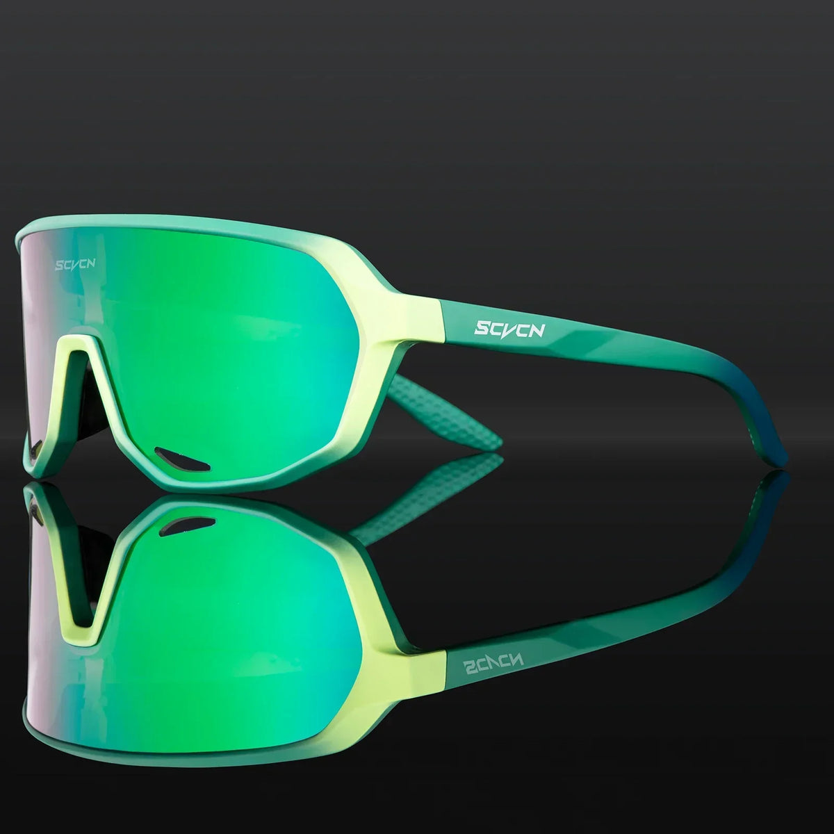 Scvcn Cycling Glasses Photochromic Mens Bike Sunglasses for Mountain Bicycle Eyewear Cycle Goggles Sports UV400 Polarized MTB