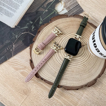 Apple Watch Genuine Leather Strap - Classic Durable Design