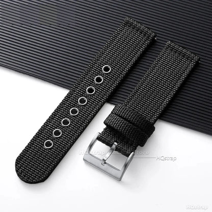 Samsung Galaxy Watch 7, 6, 5, 4 & FE Nylon Canvas Band