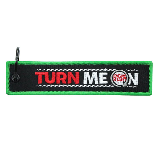 Turn Me On - Motorcycle Keychain
