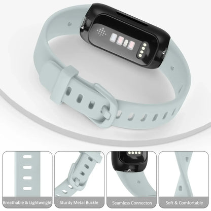 Fitbit Inspire 3 Silicone Band – Soft Waterproof Strap