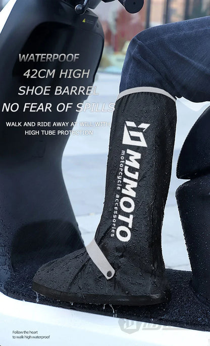 Motorcycle Shoe Cover Non-Slip Waterproof For Rainy Day