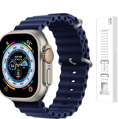 Ocean Silicone Apple Watch Band – Sporty Tapered Strap