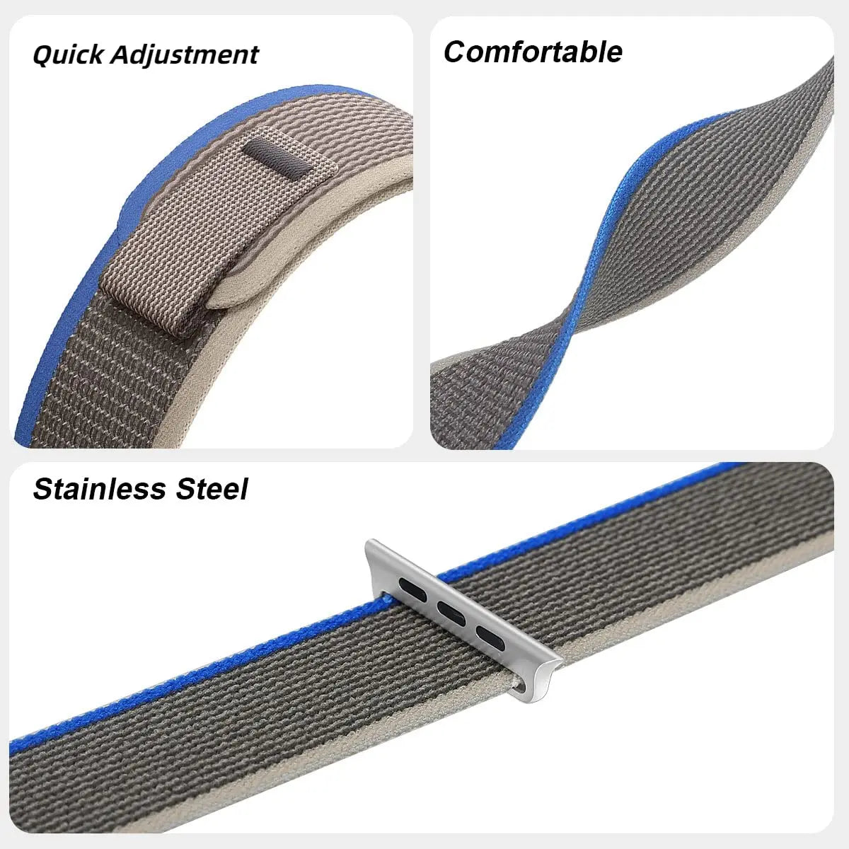 Apple Watch Trail Loop Nylon Strap - Durable and Versatile
