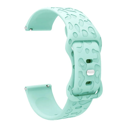 Samsung Galaxy Watch 7, 6, 5, 4 & FE Leopard Print Silicone Band
