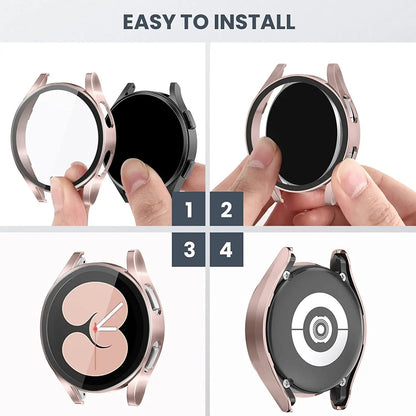 Glass+Case for samsung Galaxy Watch