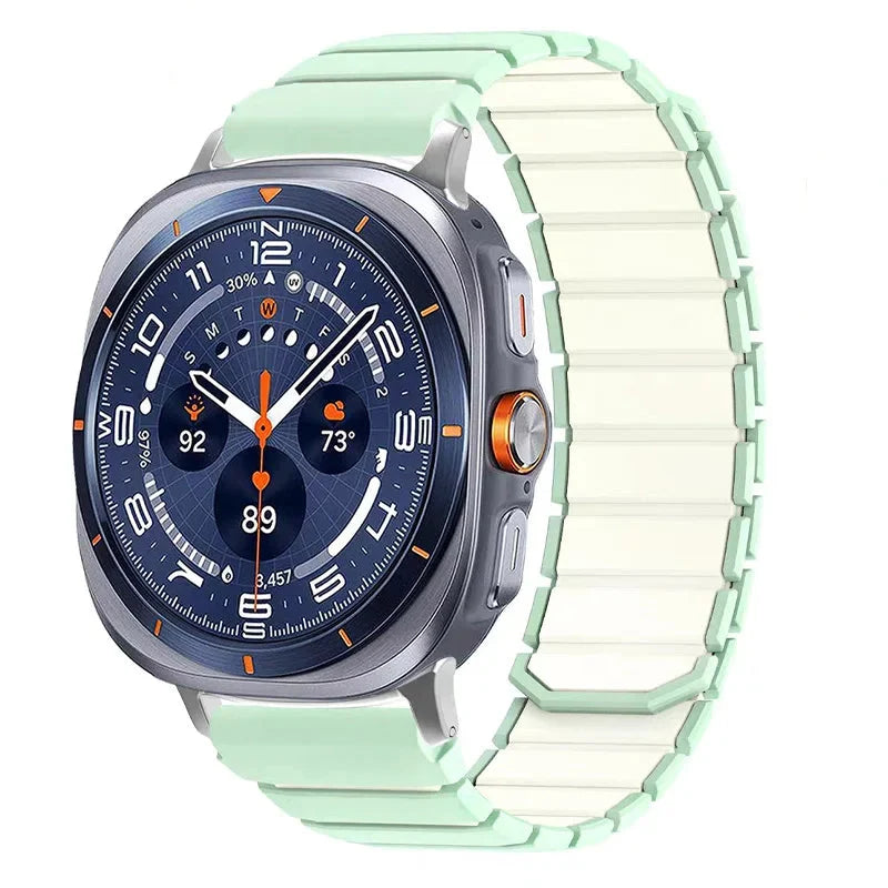 Samsung Galaxy Watch8, 9 & Ultra Magnetic Silicone Loop Band
