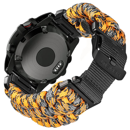 Garmin QuickFit 22/26mm Braided Paracord Band