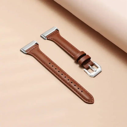 Fitbit Versa & Sense Leather Band - Classic and Stylish
