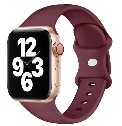 Apple Watch Silicone Band - Soft Waterproof Flexible Strap