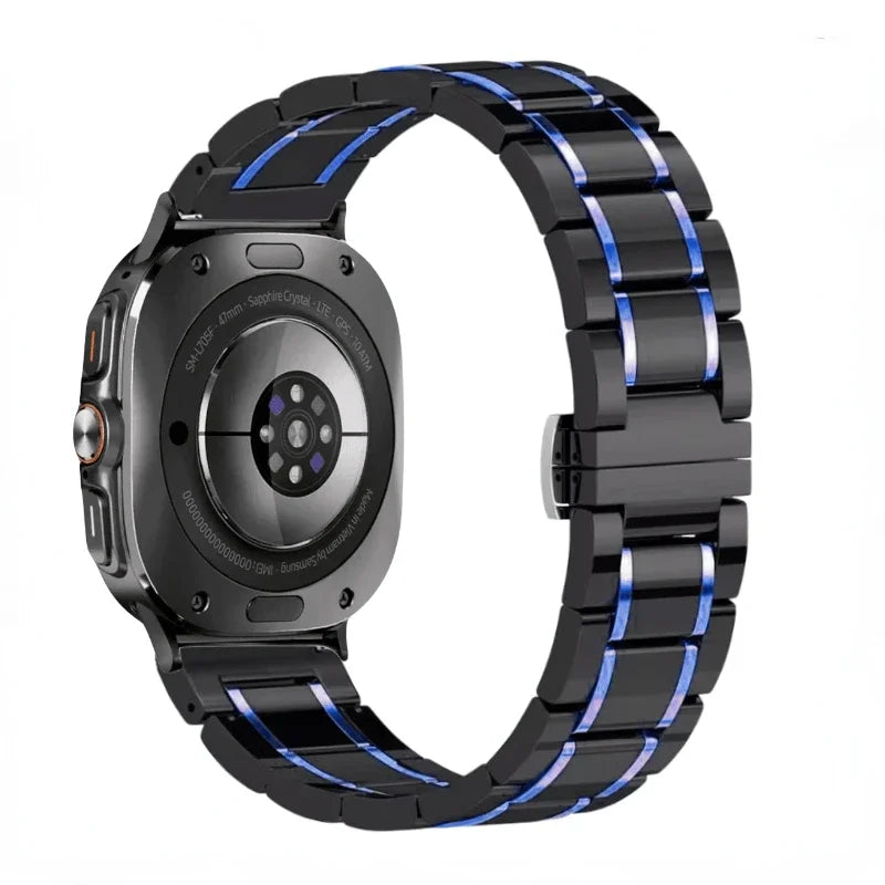 Samsung Galaxy Watch8, 9 & Ultra Ceramic Link Bracelet Band