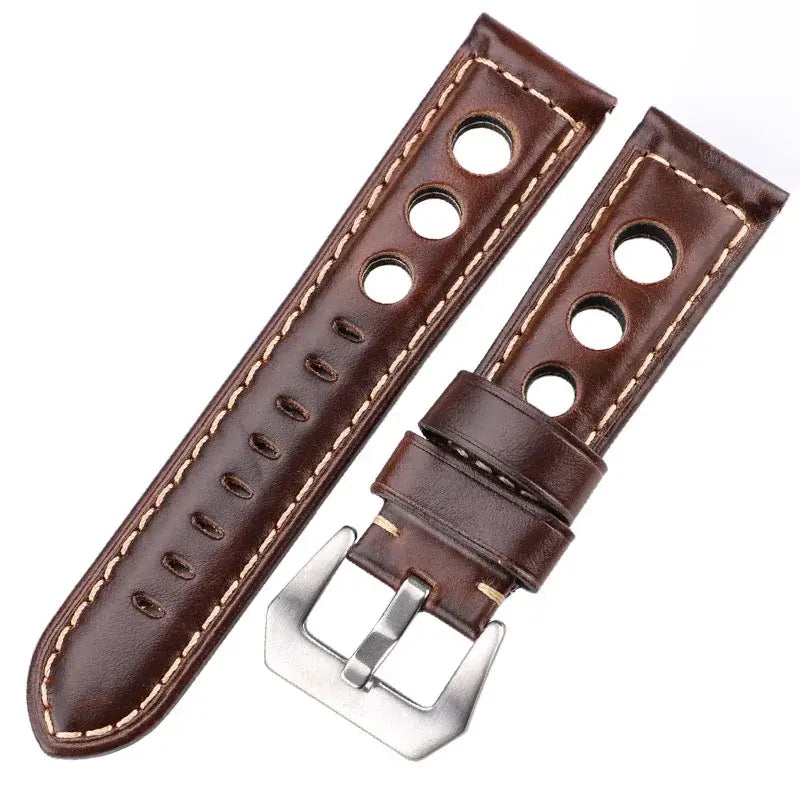 Huawei Watch & Watch GT Three-Hole Leather Rally Band