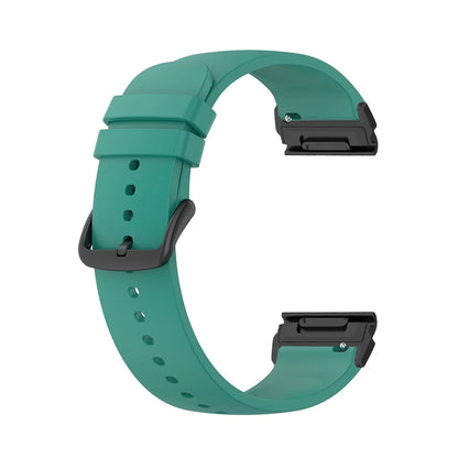 Garmin QuickFit 22/26mm Smooth Silicone Band with Buckle