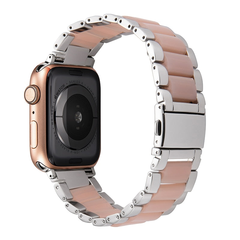 Resin strap Band For Apple Watch Series 11/10/9/8/7/6/5/4/ SE / Ultra 1/2/3
