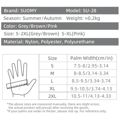 Three-color Anti-collision Breathable Non-slip Windproof Touch Screen Outdoor Gloves