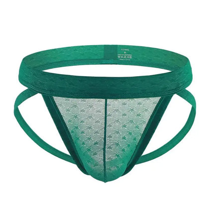 Sexy Men Underpants Thong Man Men's Thong And G String Jockstrap Men's Comfort U Convex Design Smooth Long Bulge Pouch Shorts