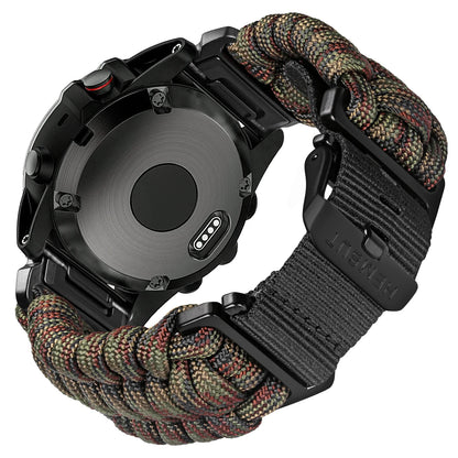Garmin QuickFit 22/26mm Braided Paracord Band