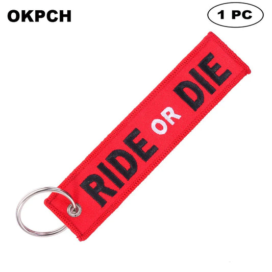 Ride Or Die - Motorcycle Keychain