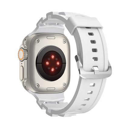 Silicone Strap Band for Apple Watch Band/Strap Series 11/10/9/8/7/6/5/4/ SE / Ultra 1/2/3