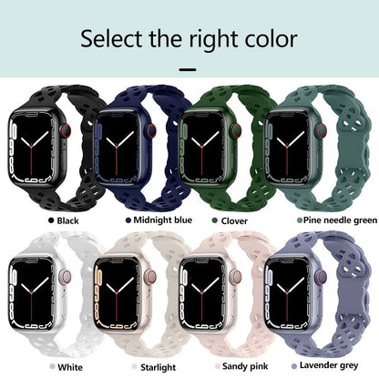 Silicone Strap Apple Watch Band Series 11/10/9/8/7/6/5/4/ SE / Ultra 1/2/3