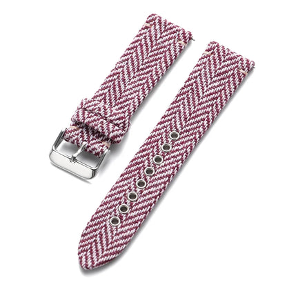 Samsung Galaxy Watch 7, 6, 5, 4 & FE Herringbone Woven Band
