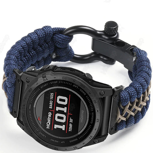 Garmin Nylon Braided Strap - Durable Tactical Band