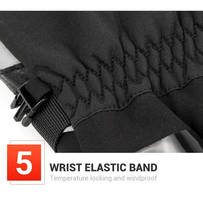 Warm Winter Waterproof Windproof Anti-slip Gloves