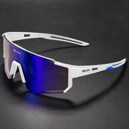 SCVCN Photochromic Cycling Glasses Night Riding Glasses Outdoor Sport Travel Sunglasses Men Women MTB Bike Golf Driving Eyewear