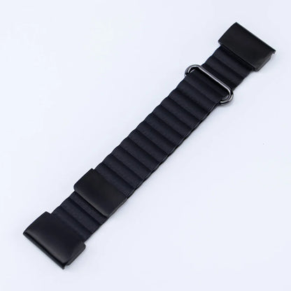 Garmin QuickFit 22/26mm Ribbed Magnetic Leather Band