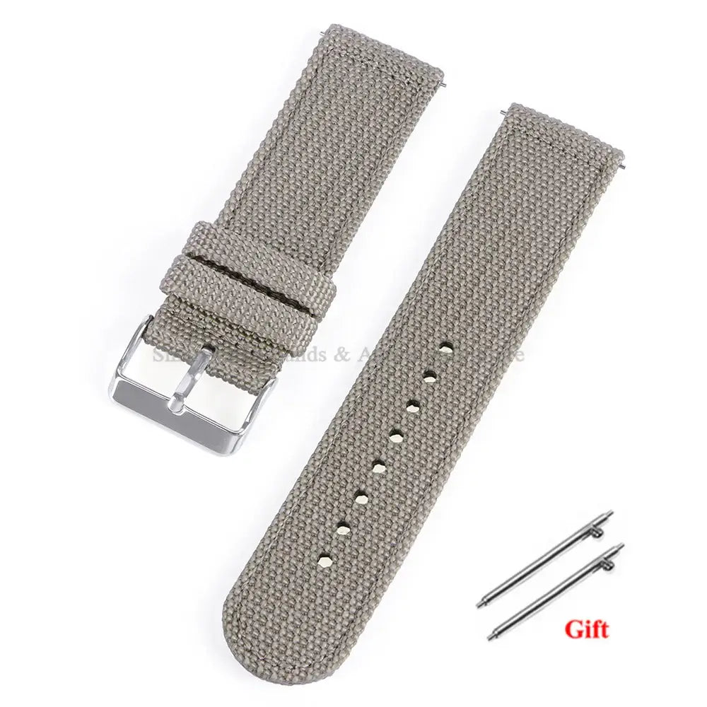 TicWatch Pro 5, Pro 3 & E3 Woven Nylon Band with Buckle Options
