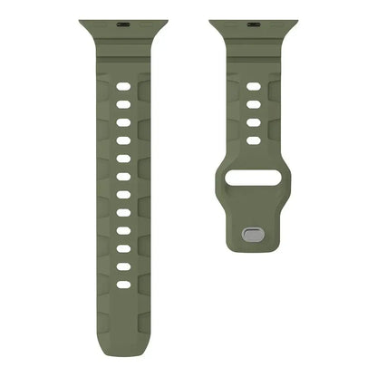 Apple Watch Ribbed Silicone Sport Band