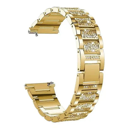 Samsung Galaxy Watch 7, 6, 5, 4 & FE Women's Rhinestone Link Bracelet