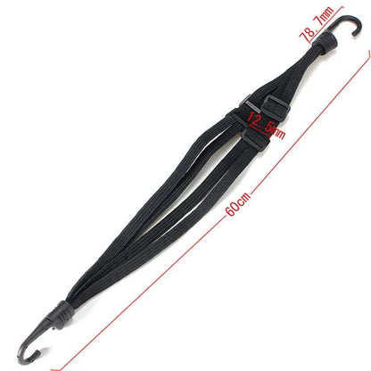 Motorcycle Retractable Helmet Luggage Elastic Rope Strap