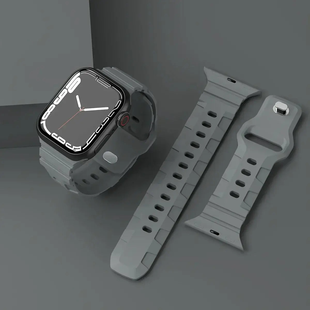 Apple Watch Silicone Strap - Soft Waterproof Flexible Band