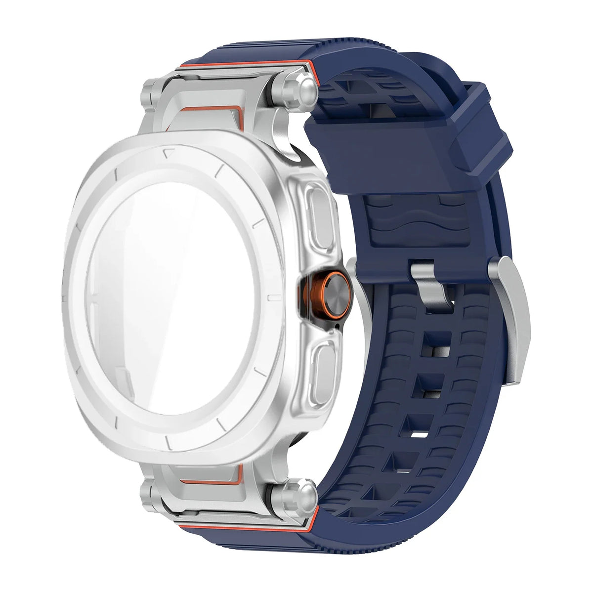 Samsung Galaxy Watch Ultra & Ultra 2 Silicone Band & Protective Case