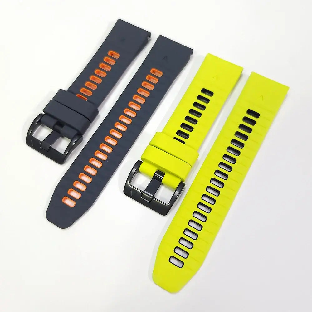 Garmin QuickFit 22/26mm Two-Tone Perforated Silicone Sport Band