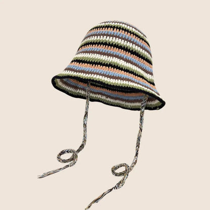 New Crochet Korean Handmade Bucket Hat