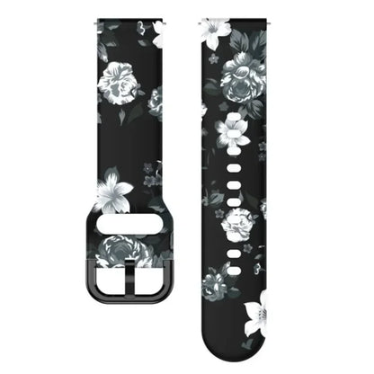Samsung Galaxy Watch 7, 6, 5, 4 & FE Printed Silicone Band