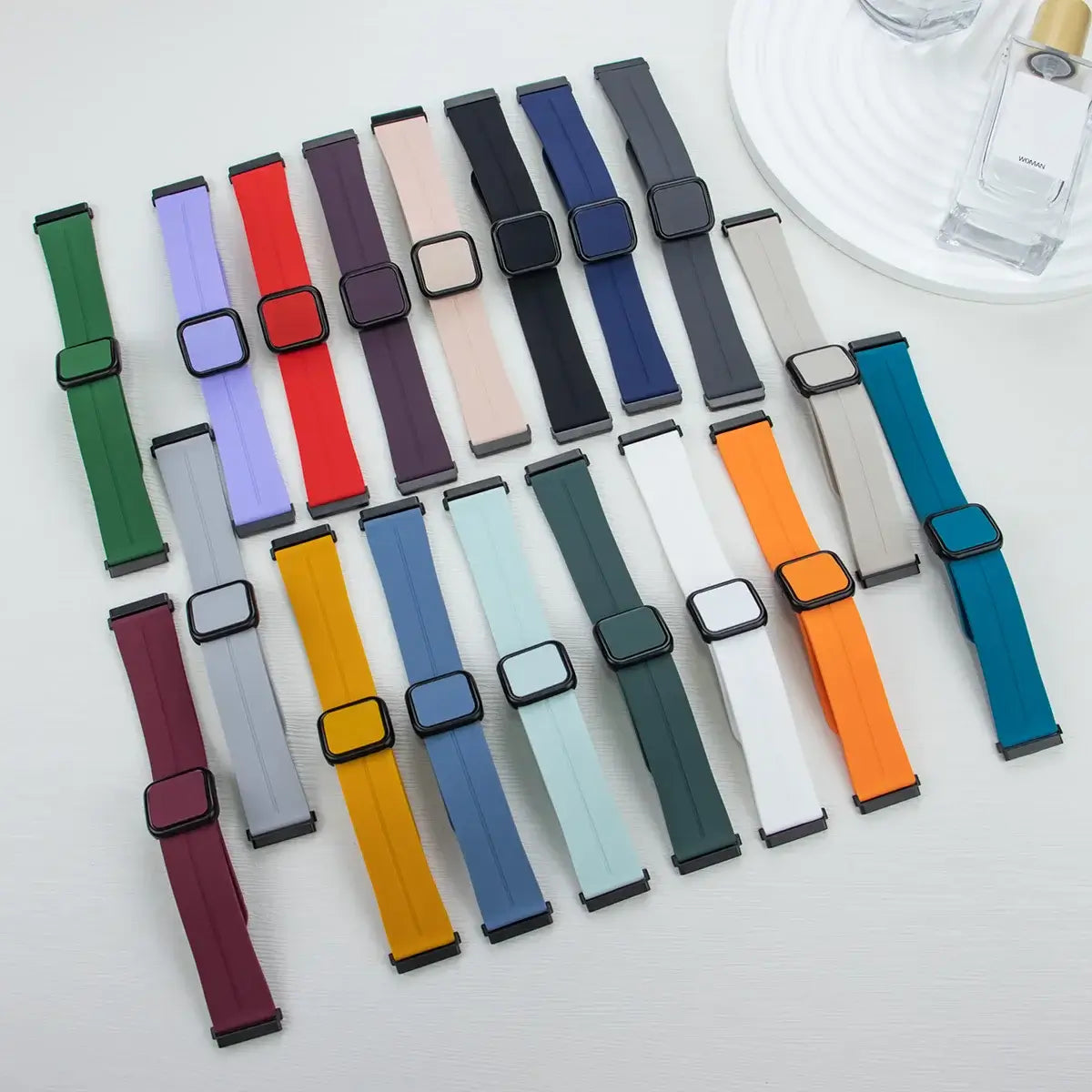 Fitbit Versa & Sense Silicone Band - Waterproof & Magnetic