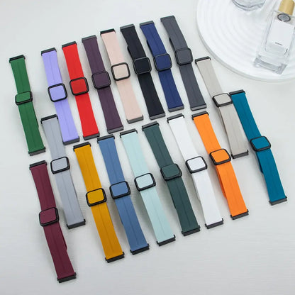 Fitbit Versa & Sense Silicone Band - Waterproof & Magnetic